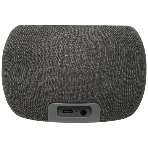 Bambusový/RPET Bluetooth® reproduktor a bezdrátová nabíjecí podložka Ecofiber