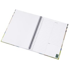 Poznámkový blok Wire-o A4 s pevnými deskami a drátěným hřbetem