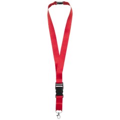 Lanyard Yogi s odepínací přezkou a rozepínací pojistkou