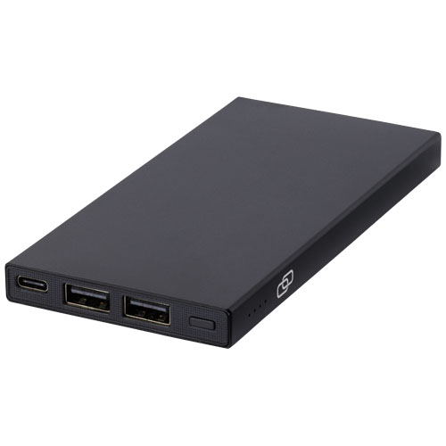 Connect 5000mAh powerbanka z recyklovaného hliníku