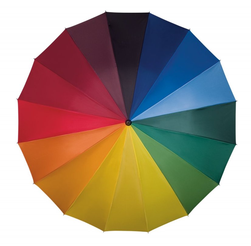 GP-22 Rainbow - deštník golfový, manuální
