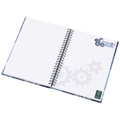 Poznámkový blok Wire-o A5 s pevnými deskami a drátěným hřbetem