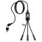 Kabel 5v1 SCX.design C50 pro rychlé nabíjení se 100 W/5 A a digitálním displejem