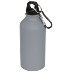 Matová sportovní láhev Oregon 400 ml s karabinkou