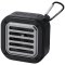 Solo 3W IPX5 solární Bluetooth® reproduktor z RCS recyklovaného plastu s karabinou
