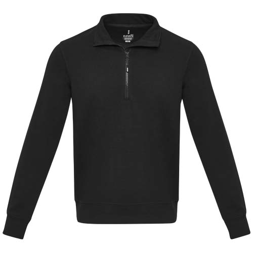 Unisex recyklovaný svetr Aware™ na čtvrt zip Tin