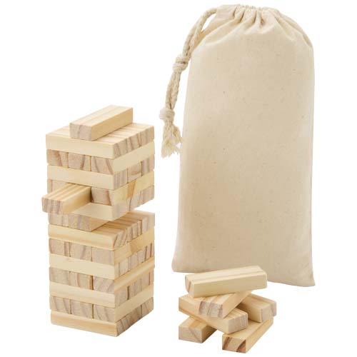 Dřevěná hra padající věž Jumble