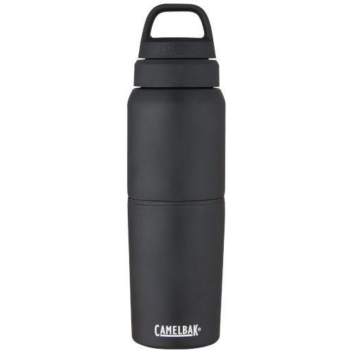 MultiBev Nerezová lahev s vakuovou izolací o objemu 500 ml a kelímek o objemu 350 ml