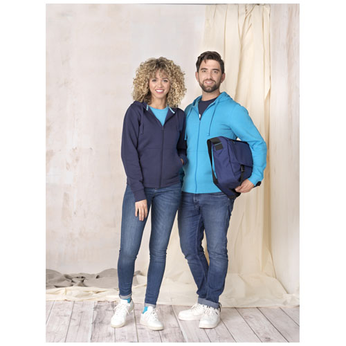 Ruby men’s organic recycled full zip hoodie