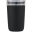 Skleněný kelímek o objemu 420 ml s vnější stěnou z recyklovaného plastu Bello