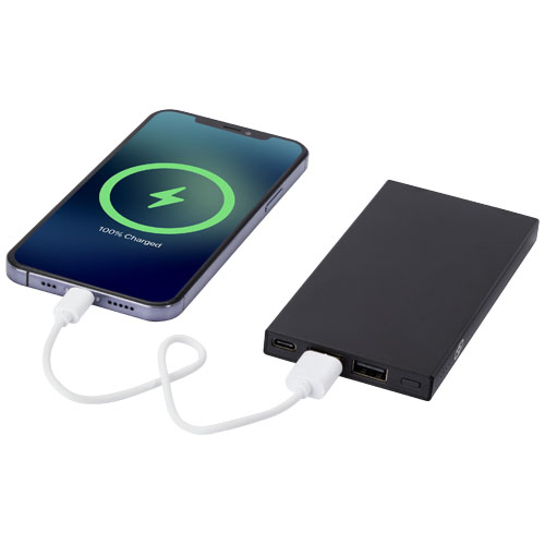 Connect 5000mAh powerbanka z recyklovaného hliníku