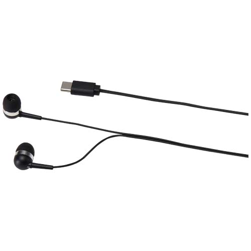 Sluchátka s kabelem typu C Dofida s úložným boxem z recyklovaného plastu