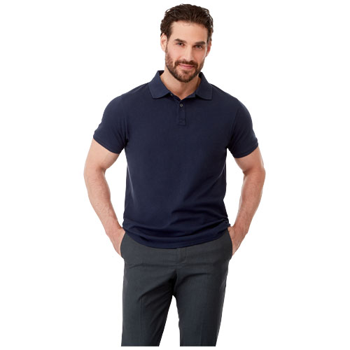 Beryl short sleeve men's organic recycled polo