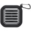 Solo 3W IPX5 solární Bluetooth® reproduktor z RCS recyklovaného plastu s karabinou