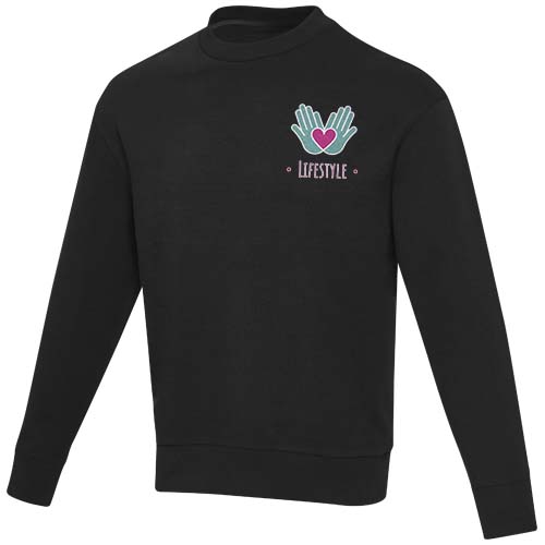 Unisex Aware™ recyklovaný svetr s kulatým výstřihem Jet