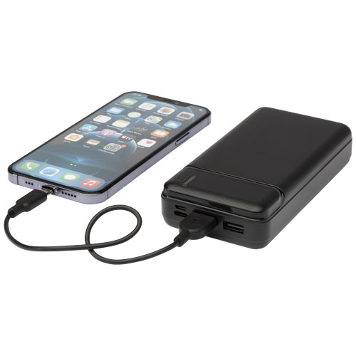 Loop powerbanka z recyklovaného plastu s kapacitou 20 000 mAh