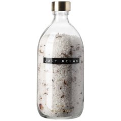 Wellmark Just Relax 500 ml koupelová sůl s vůní růže