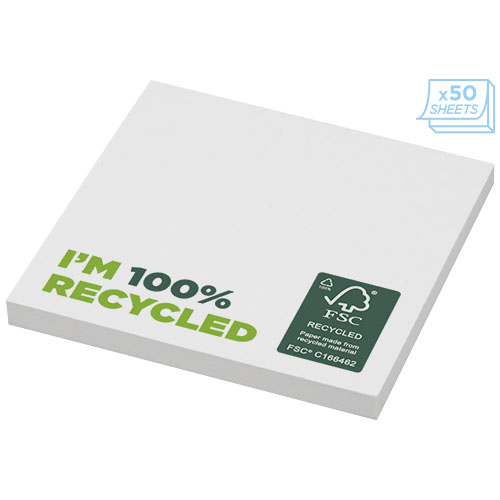Recyklované lepicí poznámky 75 x 75 mm Sticky-Mate®