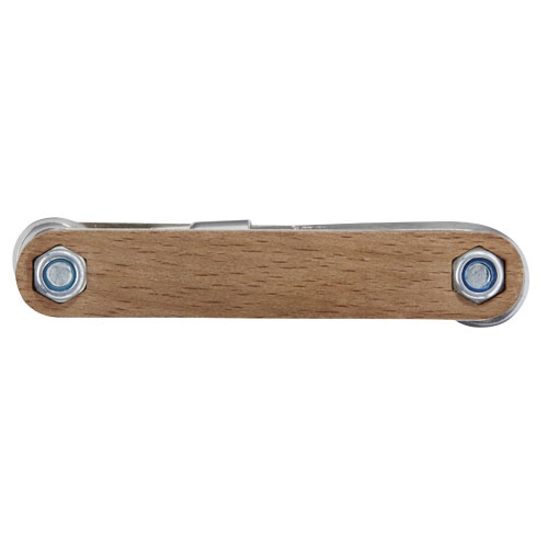 Dřevěný multifunkční nástroj na kolo Fixie s 8 funkcemi
