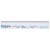 Sticky-Mate® recycled sticky notes with printed 30 cm ruler