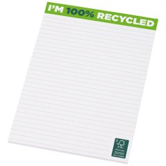 Poznámkový blok A5 z recyklovaného papíru Desk-Mate®