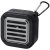 Solo 3W IPX5 solární Bluetooth® reproduktor z RCS recyklovaného plastu s karabinou
